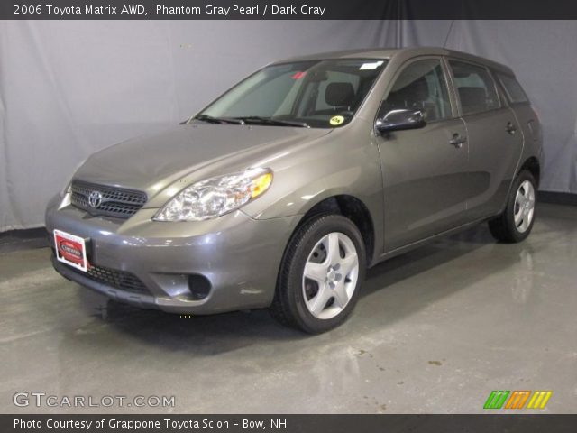 2006 Toyota Matrix AWD in Phantom Gray Pearl