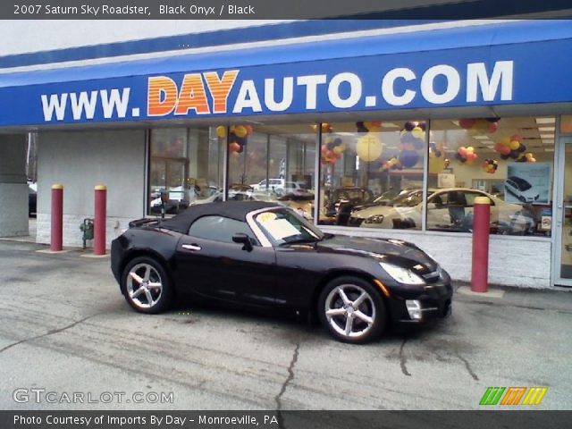 2007 Saturn Sky Roadster in Black Onyx
