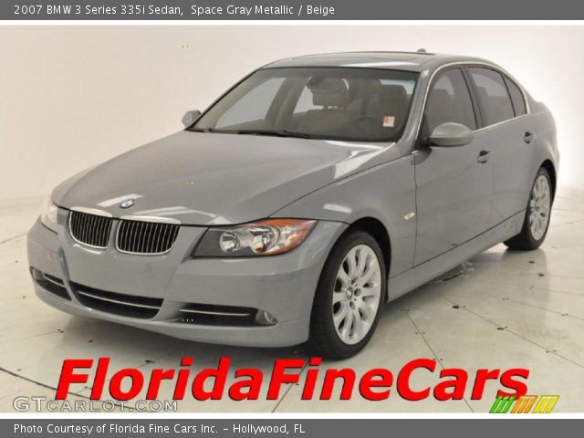 2007 BMW 3 Series 335i Sedan in Space Gray Metallic