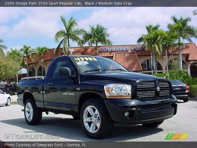 2006 Dodge Ram 1500 Sport Regular Cab in Black