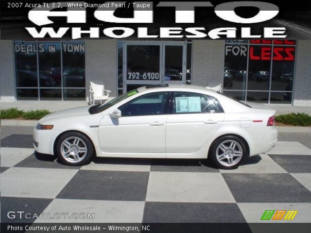 2007 Acura TL 3.2 in White Diamond Pearl
