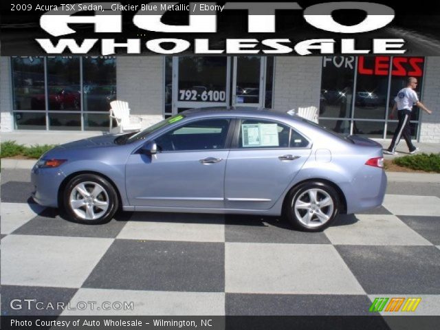 2009 Acura TSX Sedan in Glacier Blue Metallic