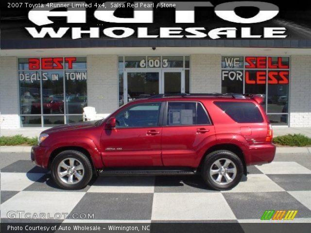 2007 Toyota 4Runner Limited 4x4 in Salsa Red Pearl