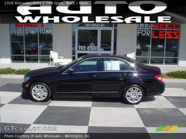 2008 Mercedes-Benz C 300 Sport in Black