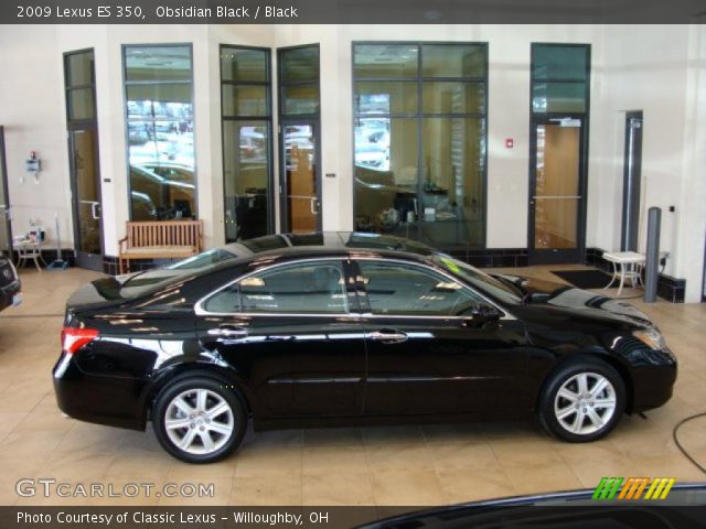 2009 Lexus ES 350 in Obsidian Black