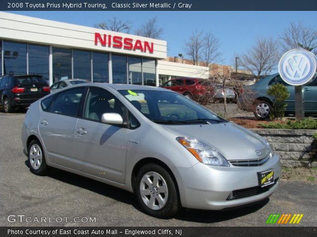 2008 Toyota Prius Hybrid Touring in Classic Silver Metallic