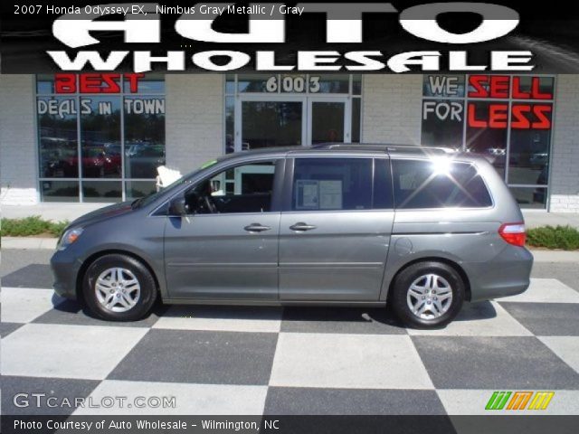 2007 Honda Odyssey EX in Nimbus Gray Metallic