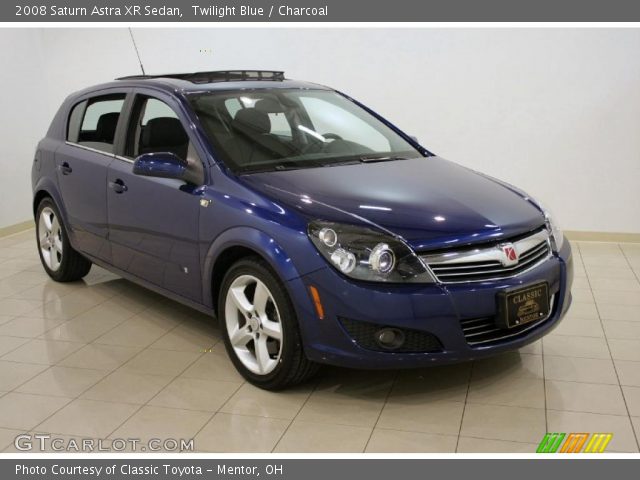2008 Saturn Astra XR Sedan in Twilight Blue