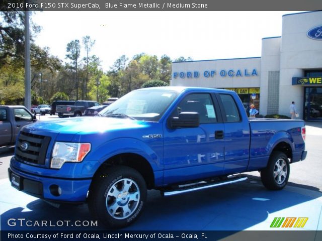 2010 Ford F150 STX SuperCab in Blue Flame Metallic