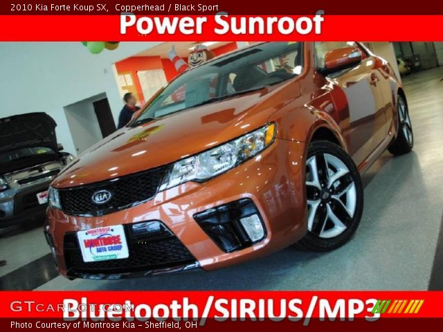 2010 Kia Forte Koup SX in Copperhead