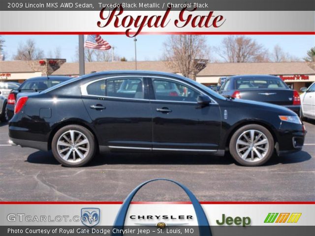 2009 Lincoln MKS AWD Sedan in Tuxedo Black Metallic