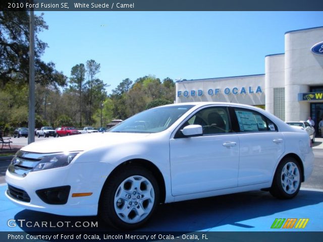 2010 Ford Fusion SE in White Suede