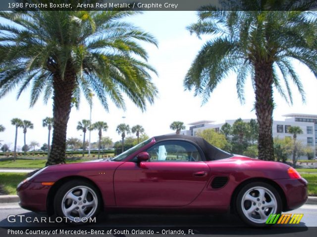 1998 Porsche Boxster  in Arena Red Metallic