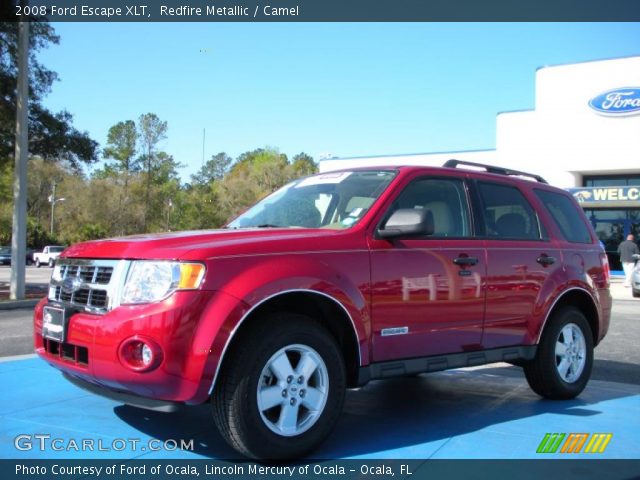 2008 Ford Escape XLT in Redfire Metallic