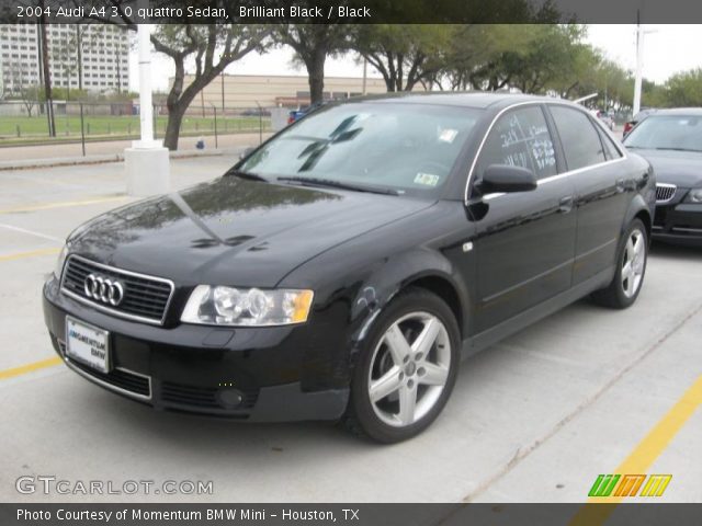 2004 Audi A4 3.0 quattro Sedan in Brilliant Black