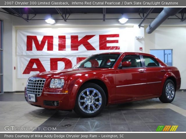 2007 Chrysler 300 Limited Glassback in Inferno Red Crystal Pearlcoat