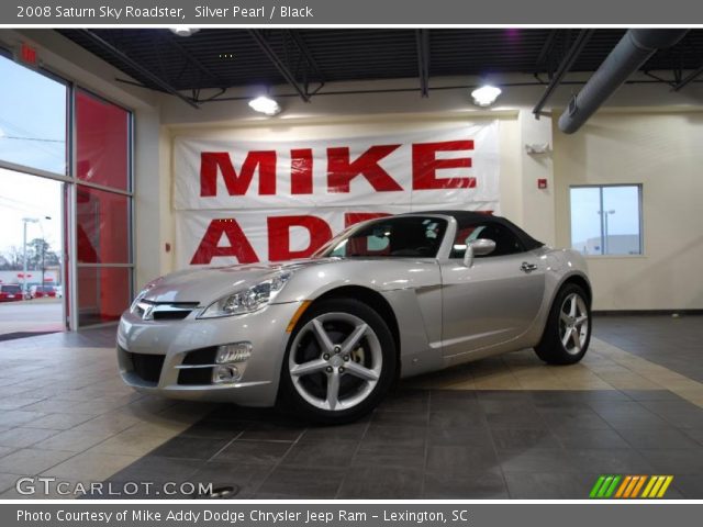 2008 Saturn Sky Roadster in Silver Pearl