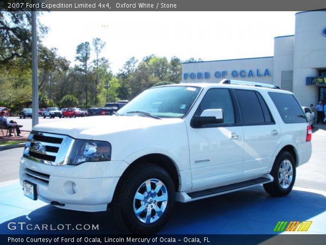 2007 Ford Expedition Limited 4x4 in Oxford White