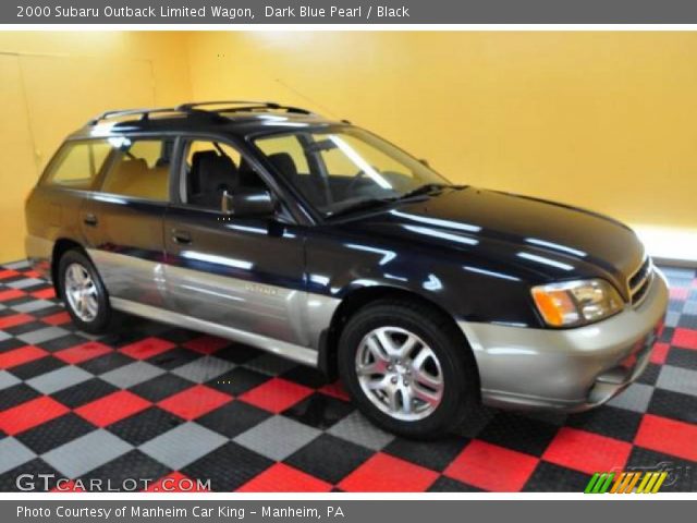 2000 Subaru Outback Limited Wagon in Dark Blue Pearl