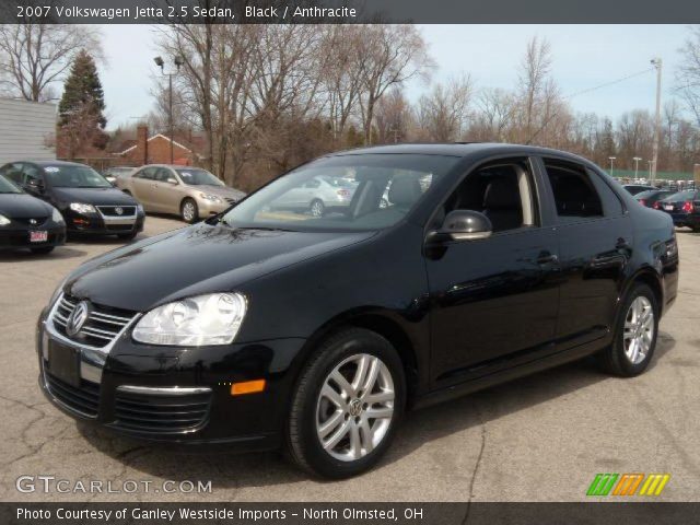 2007 Volkswagen Jetta 2.5 Sedan in Black