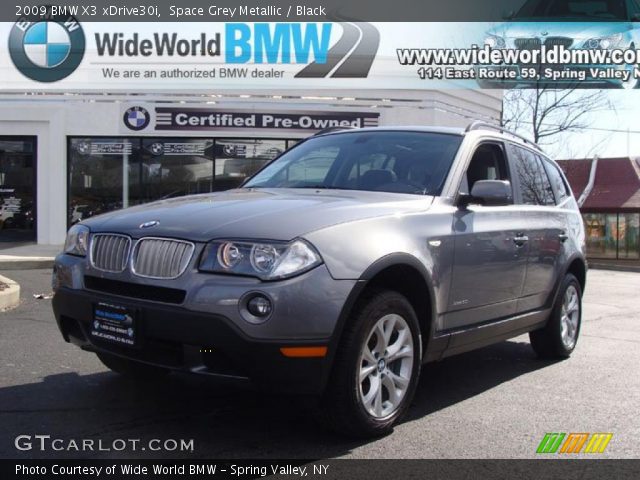 2009 BMW X3 xDrive30i in Space Grey Metallic