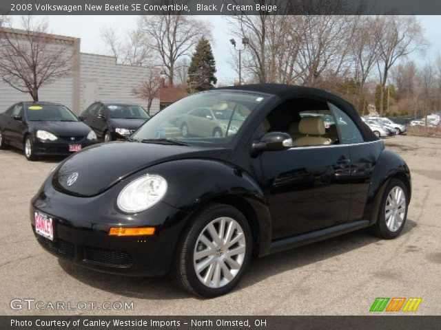 2008 Volkswagen New Beetle SE Convertible in Black