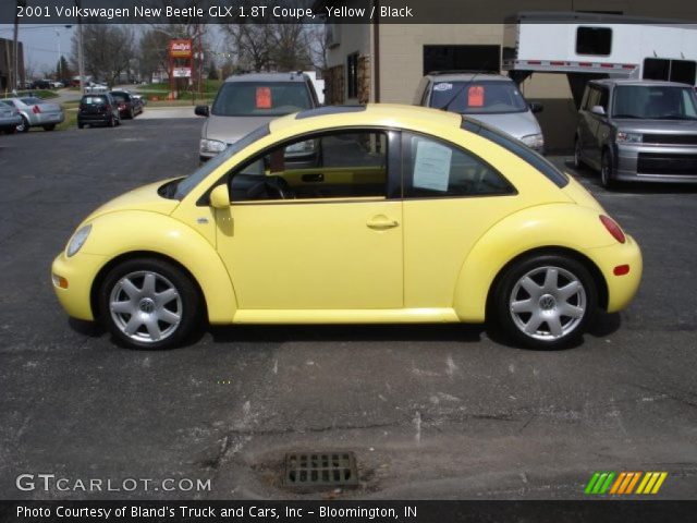 2001 Volkswagen New Beetle GLX 1.8T Coupe in Yellow