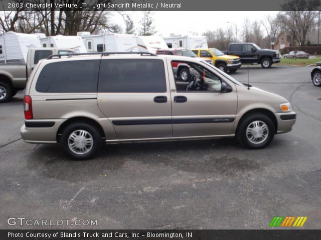 2003 Chevrolet Venture LT in Light Sandrift Metallic