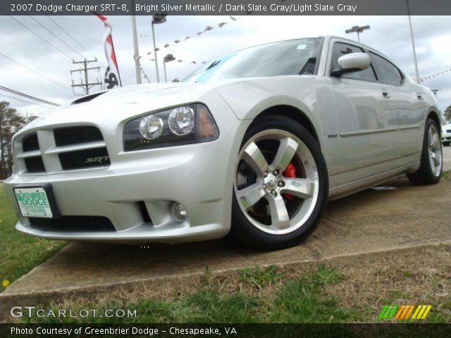 2007 Dodge Charger SRT-8 in Bright Silver Metallic