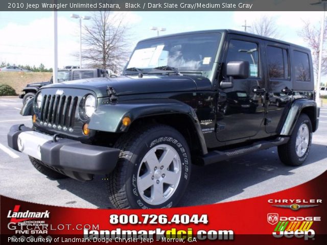 2010 Jeep Wrangler Unlimited Sahara in Black