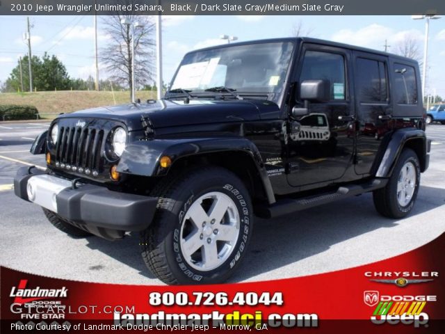 2010 Jeep Wrangler Unlimited Sahara in Black