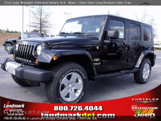 2010 Jeep Wrangler Unlimited Sahara 4x4 in Black