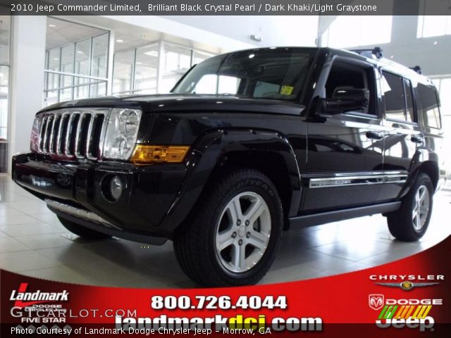 2010 Jeep Commander Limited in Brilliant Black Crystal Pearl