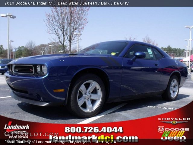 2010 Dodge Challenger R/T in Deep Water Blue Pearl