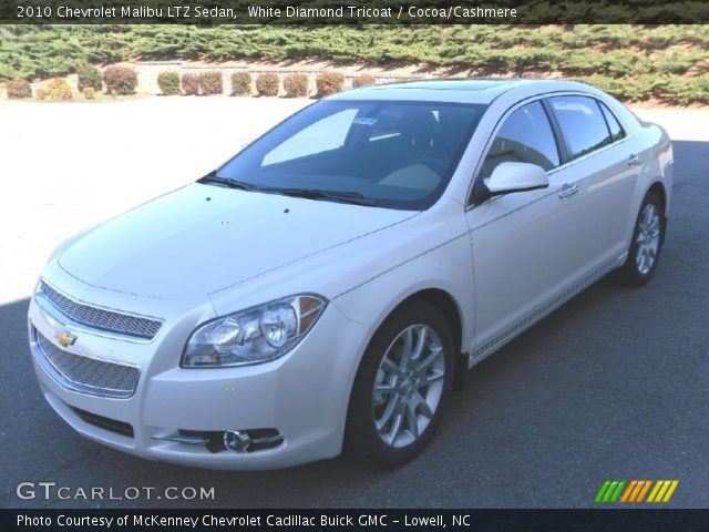 2010 Chevrolet Malibu LTZ Sedan in White Diamond Tricoat