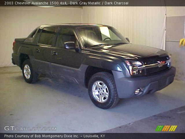 2003 Chevrolet Avalanche 1500 4x4 in Dark Gray Metallic