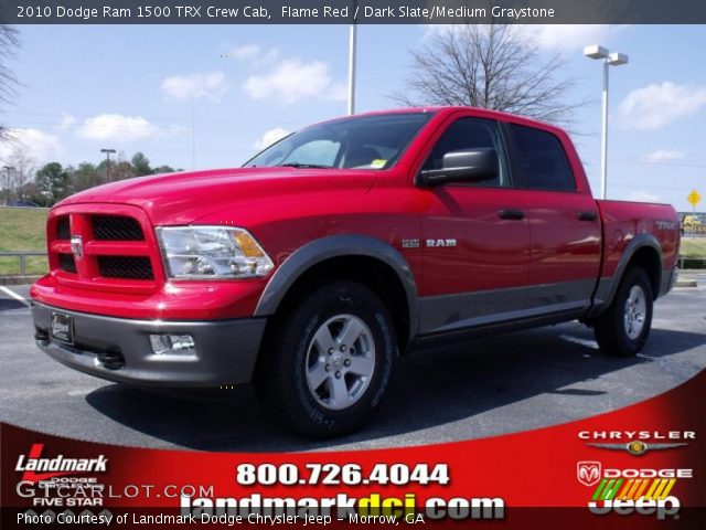 2010 Dodge Ram 1500 TRX Crew Cab in Flame Red