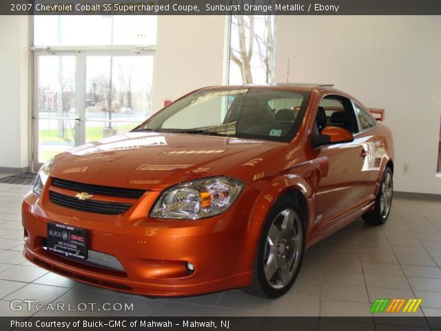 2007 Chevrolet Cobalt SS Supercharged Coupe in Sunburst Orange Metallic