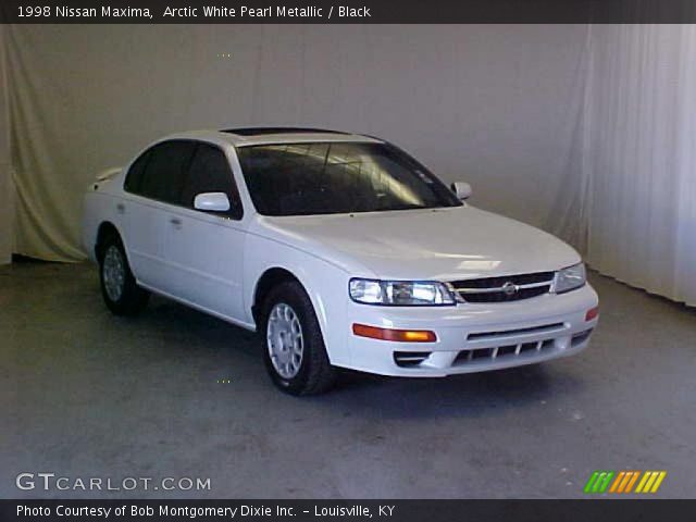 1998 Nissan Maxima  in Arctic White Pearl Metallic