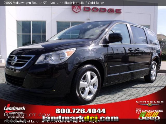 2009 Volkswagen Routan SE in Nocturne Black Metallic
