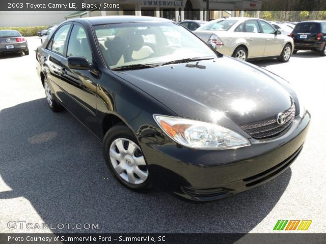 2003 Toyota Camry LE in Black
