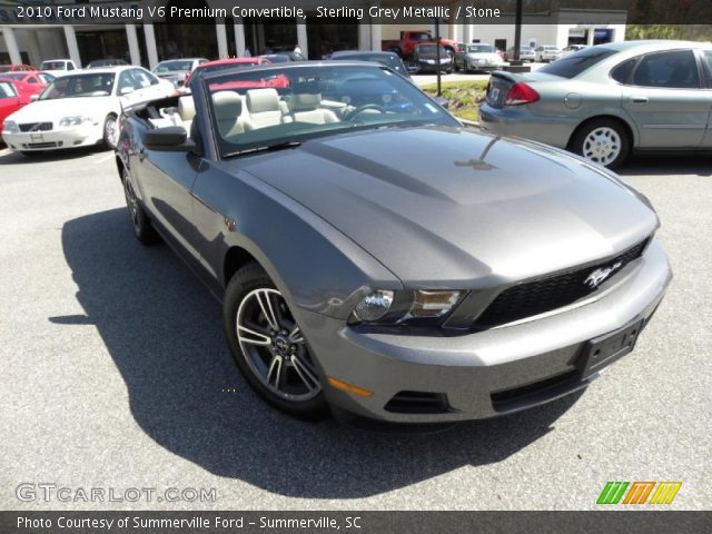 2010 Ford Mustang V6 Premium Convertible in Sterling Grey Metallic