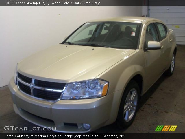 2010 Dodge Avenger R/T in White Gold