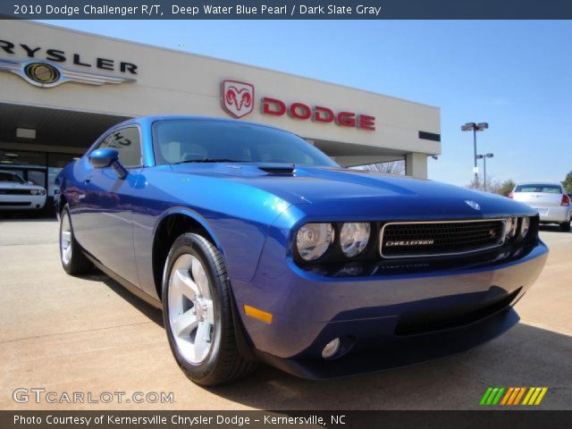 2010 Dodge Challenger R/T in Deep Water Blue Pearl