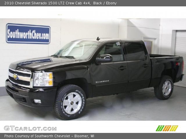 2010 Chevrolet Silverado 1500 LTZ Crew Cab 4x4 in Black