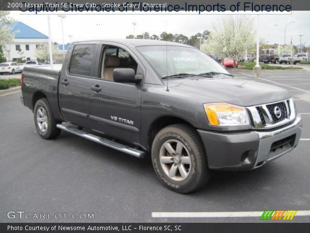 2008 Nissan Titan SE Crew Cab in Smoke Gray