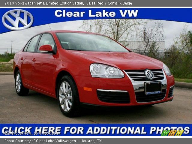 2010 Volkswagen Jetta Limited Edition Sedan in Salsa Red