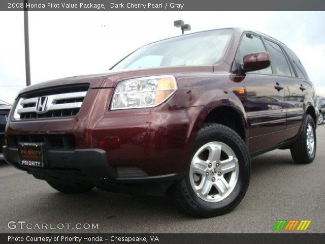 2008 Honda Pilot Value Package in Dark Cherry Pearl