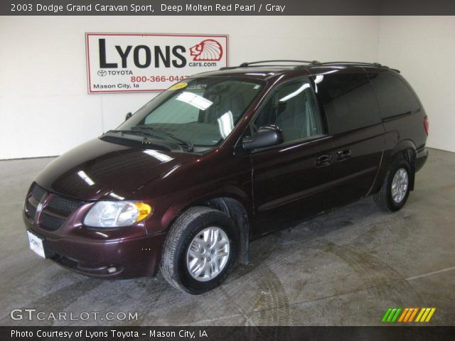 2003 Dodge Grand Caravan Sport in Deep Molten Red Pearl