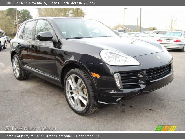 2008 Porsche Cayenne S in Basalt Black Metallic